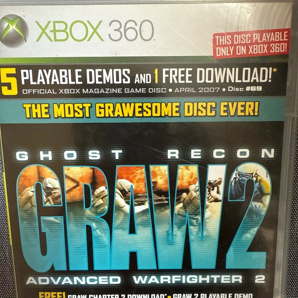 Tom Clancy's Ghost Recon Advanced Warfighter 2 - Xbox 360 - Blue